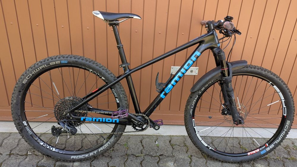 Ramlon Hardtail MTB mit Carbonrahmen, 27.5 Zoll, 9.9kg (Gebraucht) in ...
