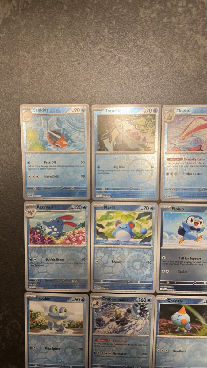Pokémon Sammelbilder & Trading cards: Pokemon Karten Set Wasser - Alle Holo – Neu (gemäss Beschreibung) aus Dietlikon von abd_7qwy 3