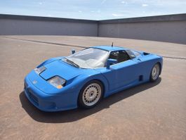 Bugatti EB110 blau - Bburago - 1/18