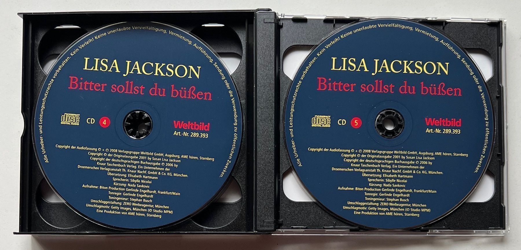 Audiolibri: Lisa Jackson / Bitter sollst Du büssen – Usato da Näfels venduto da rottabi 4