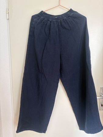THE NEW SOCIETY Hose aus 100% Leinen XS