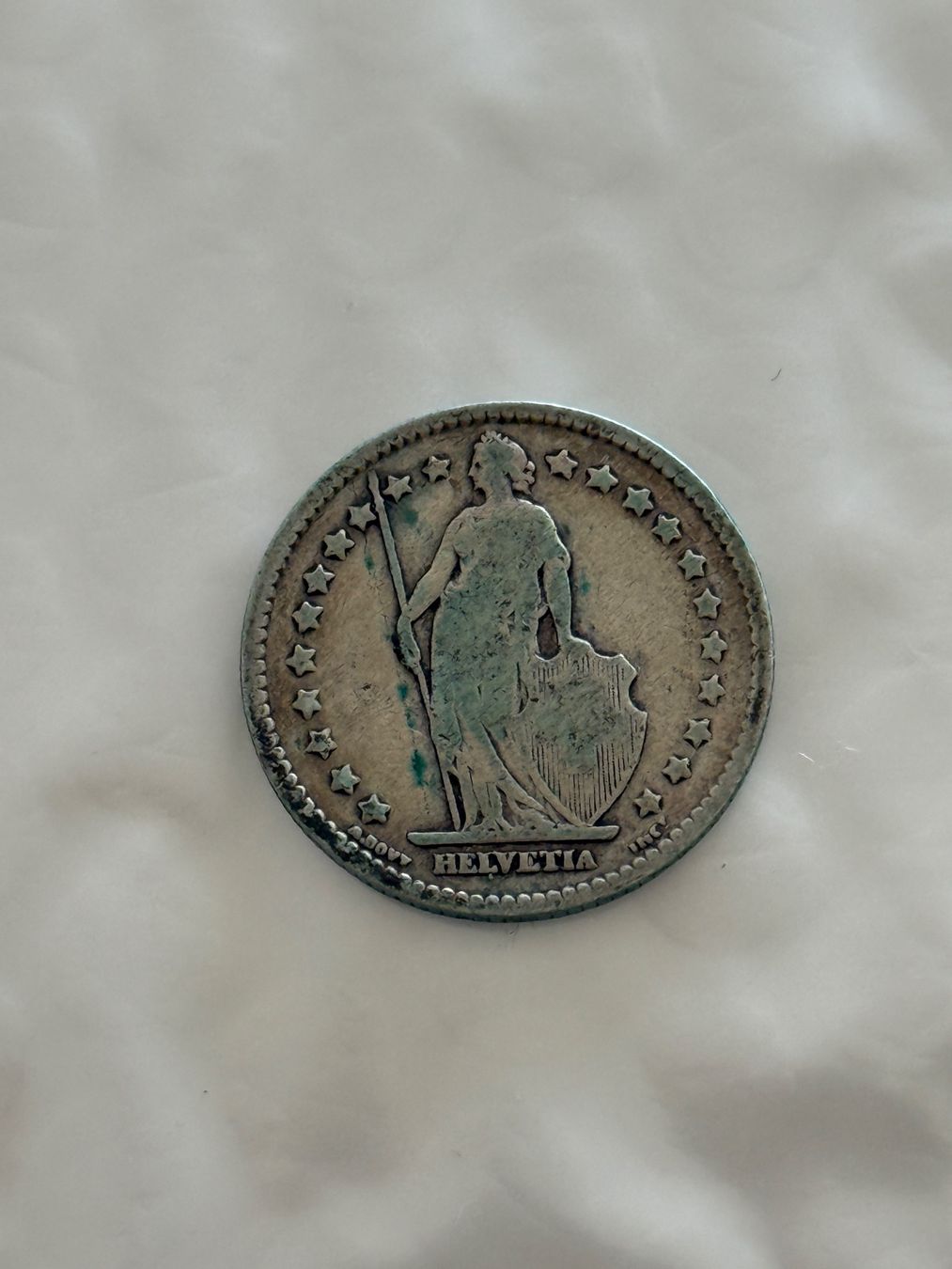 Tutti le monete: 1 Franken 1899  Silber, Rar – Usato da Wallisellen venduto da SWISS_SILVER1 1