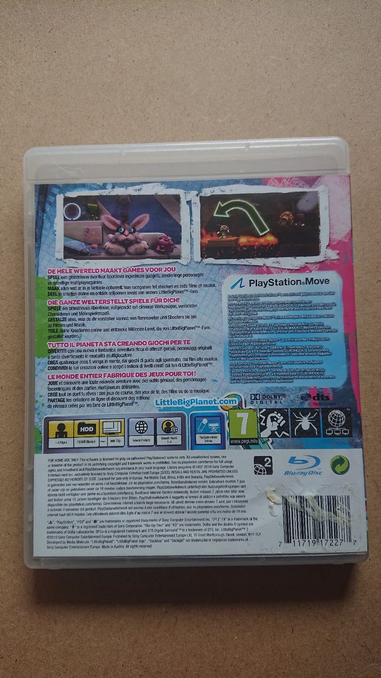 Giochi: Little Big Planet 2 PS3  – Usato da Chur venduto da FreakofRarity 1