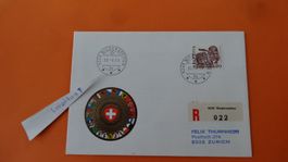 NIEDERSTETTEN/SG R-Brief Letzttag s. selten !!  30.6.78   17