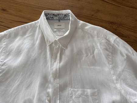 Brax airwashed Linen Herrenhemd XL