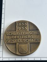 Medaille Schweizerische Offiziersgesellschaft 1833-1933(S5)