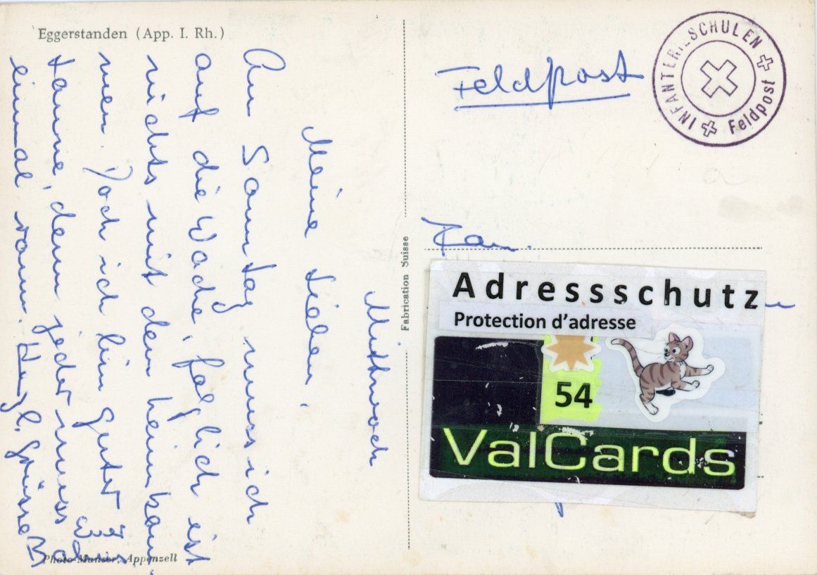 Cartes postales: Eggerstanden   AI – D'occasion à Brig par Valcards54 1