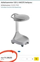 neuer Abfallsammler 120 L HACCP, hellgrau