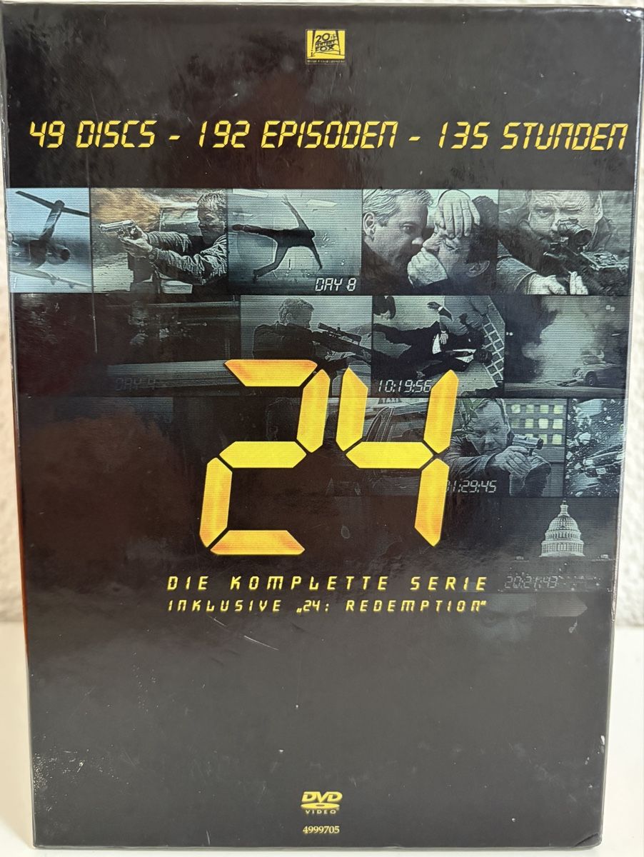 Tutti i DVDs: 24 DIE KOMPLETTE SERIE  – Usato da Mägenwil venduto da Aends83 3