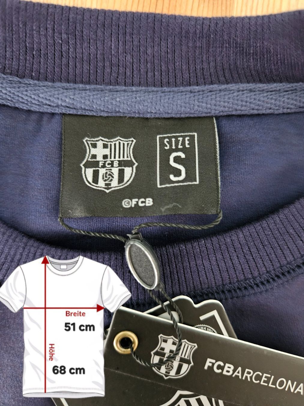FC Barcelona Canottiere & Pantaloni: FC Barcelona Pullover Grösse S FCB Barca Spanien Blaugrana – Nuovo (secondo la descrizione) da Hägglingen venduto da United-Village-Trade 2