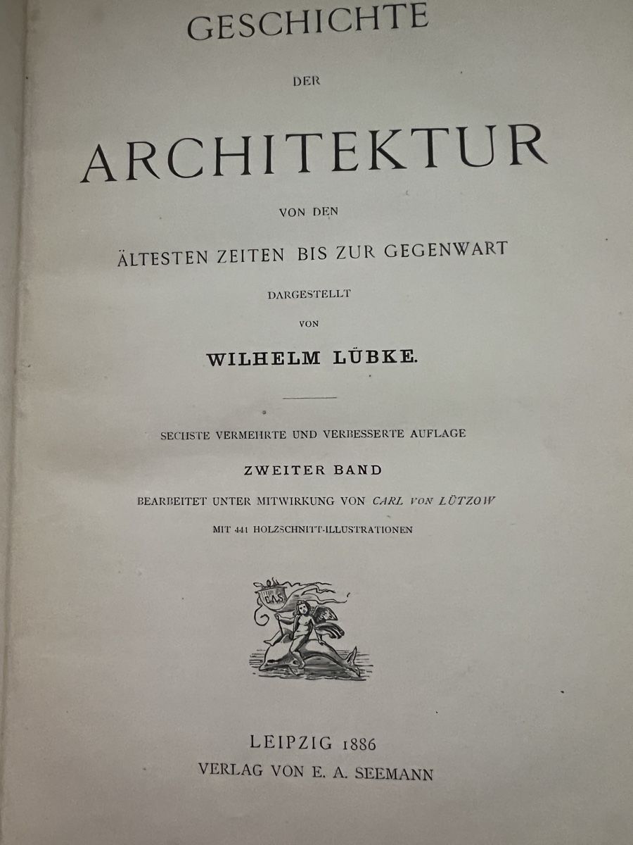 Libri: Geschichte der Architektur – Usato da Zürich venduto da Walllstreet 2