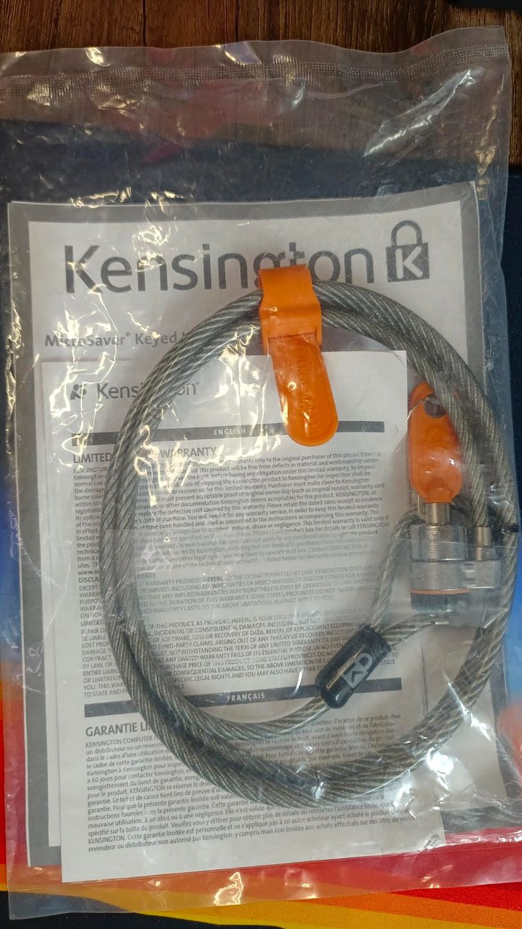 Kensington Lucchetti: Kensington Laptopschloss - NEU – Usato da Mellingen venduto da JasonSCH
