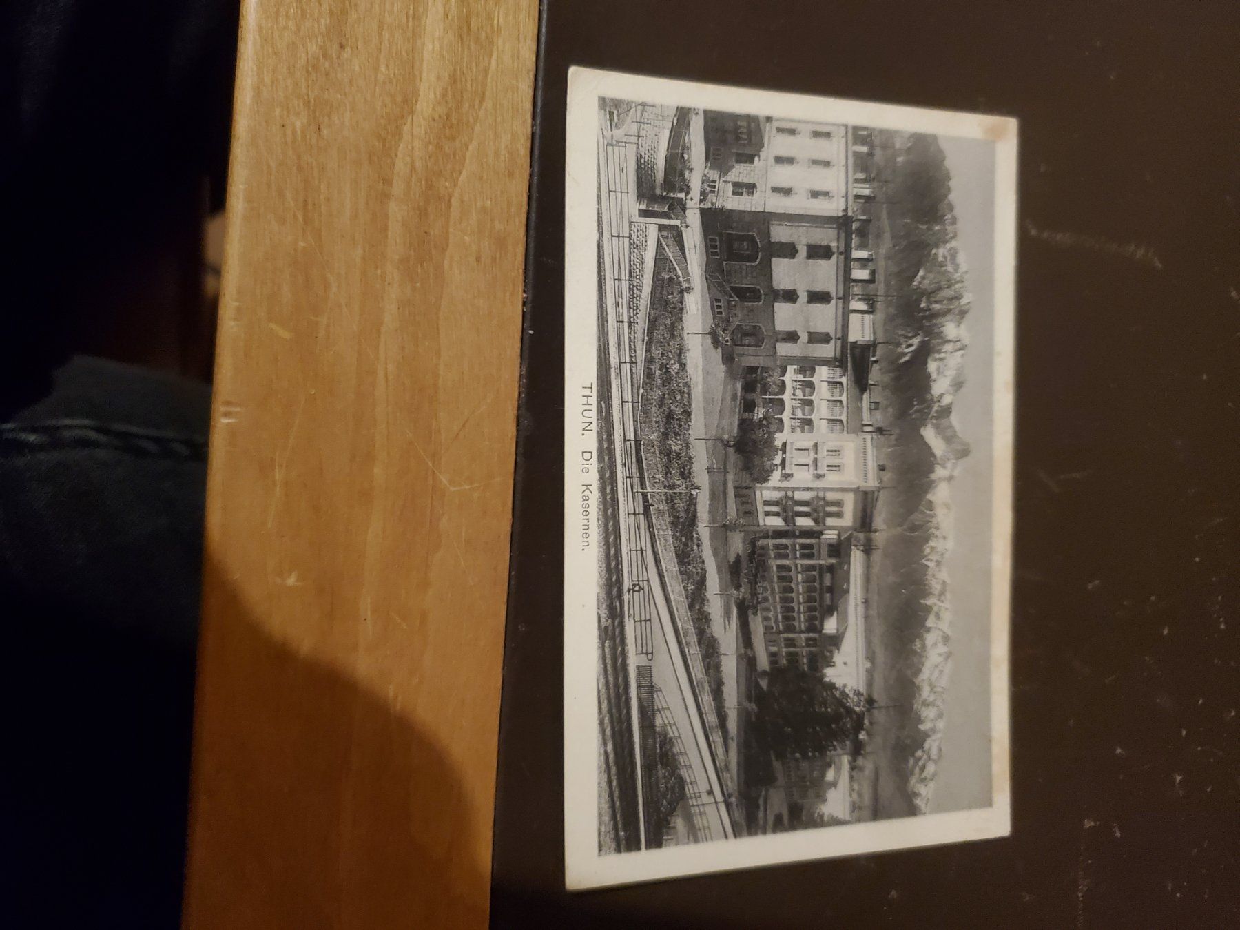 Cartoline postali: Antike Postkarte Thun Kasernen – Usato da Appenzell-Steinegg venduto da lichs