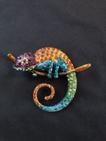 Chameleon Brosche (Anhänger)