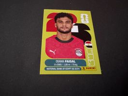 Panini FIFA Fussball WM 2026 Sticker Osama Faisal EGY 16
