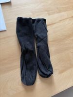 Damen Socken schwarz mit weissem Rand Grösse 35-38