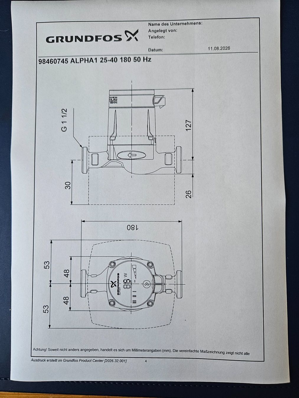 Grundfos Heizung: Umwälzpumpe – Gebraucht aus Rorschach von die_tdv9 3