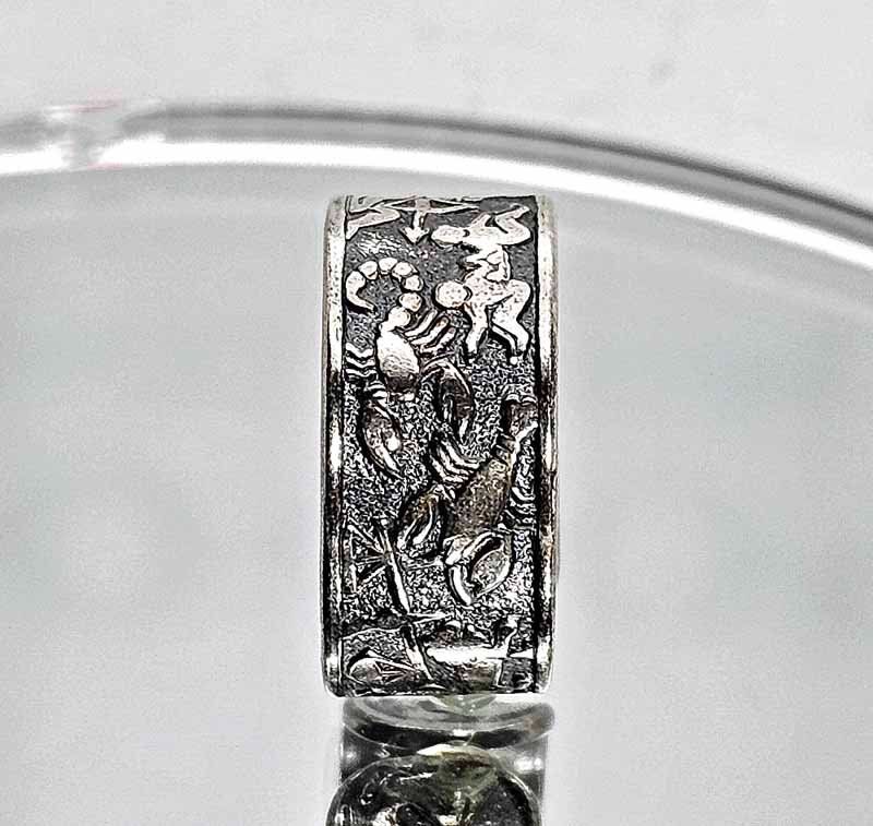 Ringe: Fingerring "STERNZEICHEN" – Neu (gemäss Beschreibung) aus Zug von urzeit 1