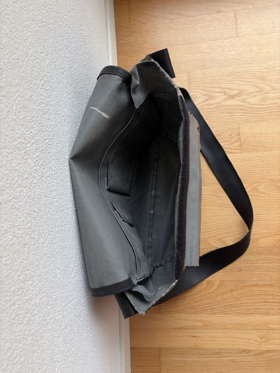 Freitag Taschen: Freitag Tasche grau used – Gebraucht aus Winterthur von Meierdar 1