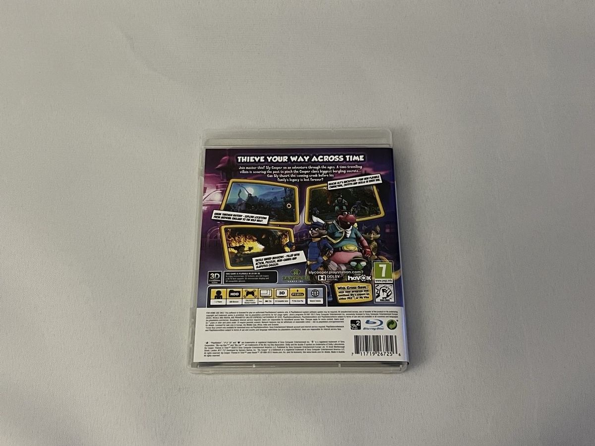 Sony Spiele: PS3 / Sly Cooper Thieves in Time – Gebraucht aus Goldach von mali5 1