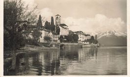 Brissago (TI) Lungolago Chiesa dei Santi Pietro e Paolo rara
