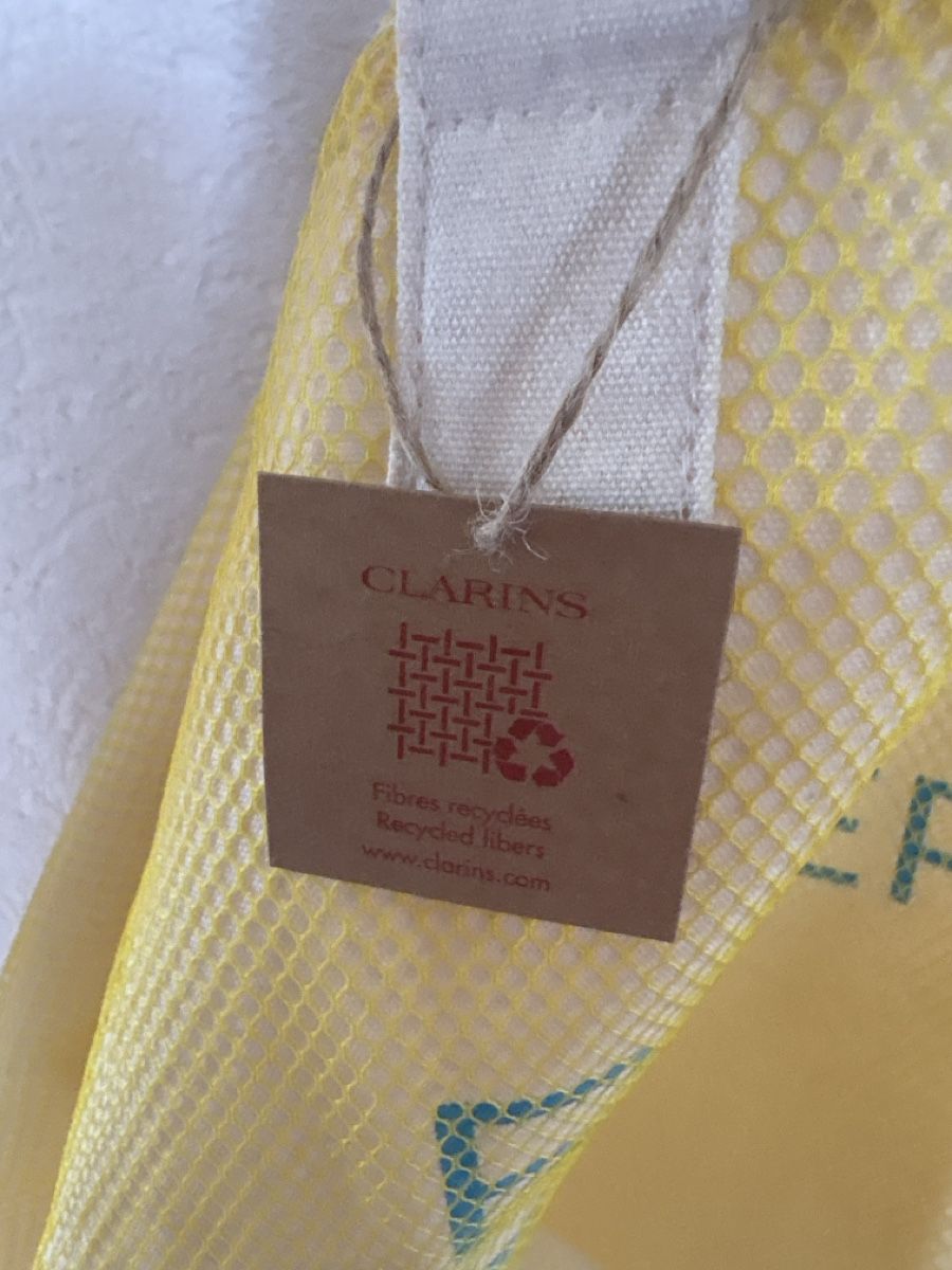 Borse da donna: Sac tissu clarins – Nuovo e nell'imballaggio originale da Riddes venduto da nati48 3