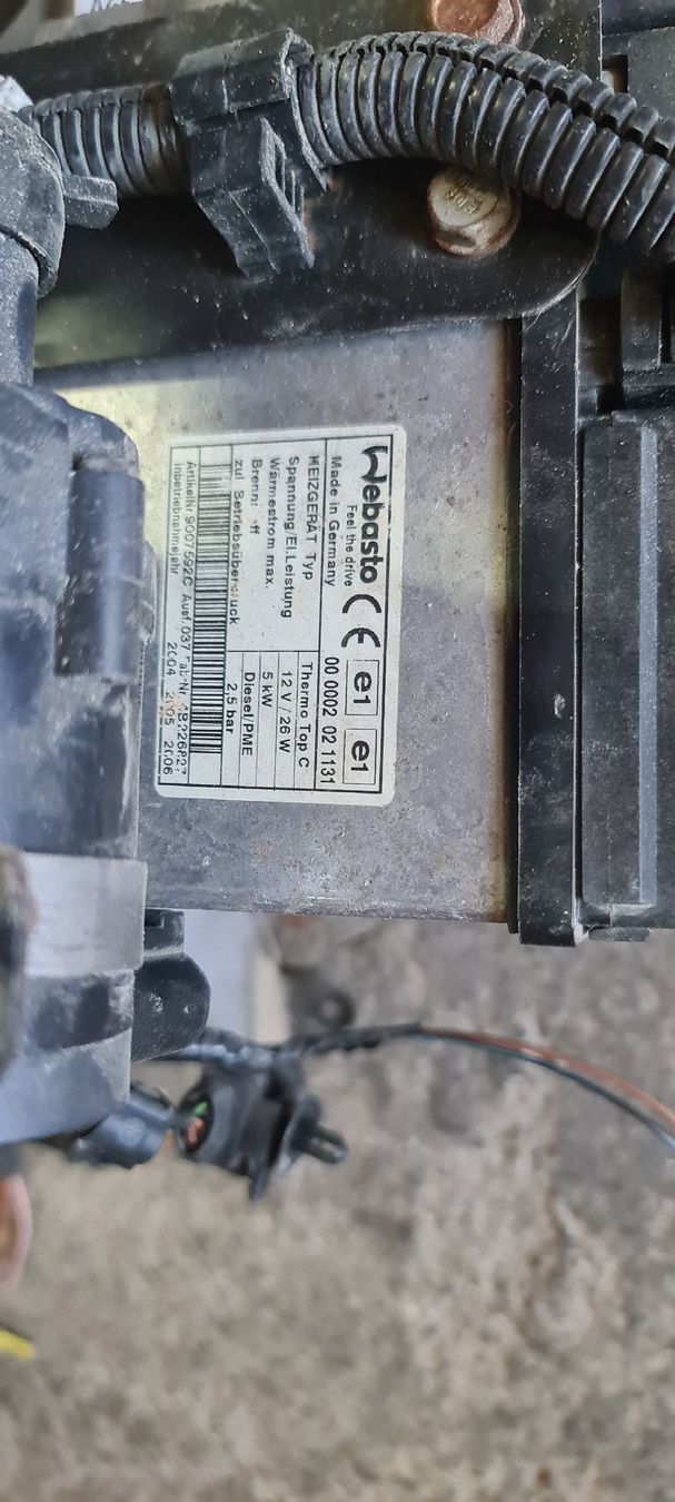 Tutti pezzi di ricambio auto: Webasto Thermo Top C Zuheizer – Usato da Conters venduto da dave_freak 2