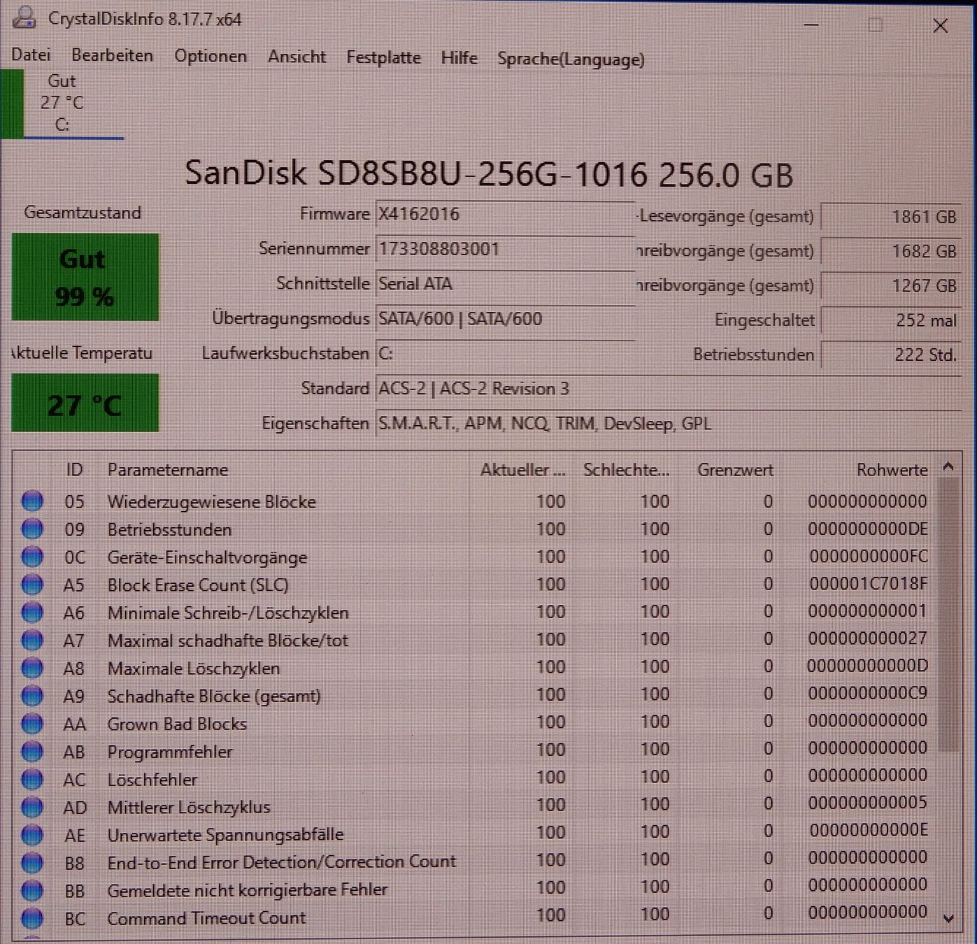 Sandisk Dischi rigidi: SanDisk X400 SSD  256 GB – Usato da Bern venduto da compischop 1