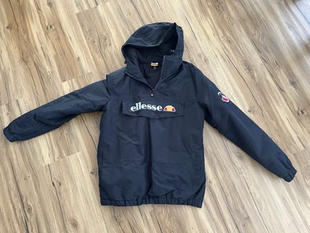Ellesse Winterjacke Anorak, Schwarz, Grösse M - Top Zustand!