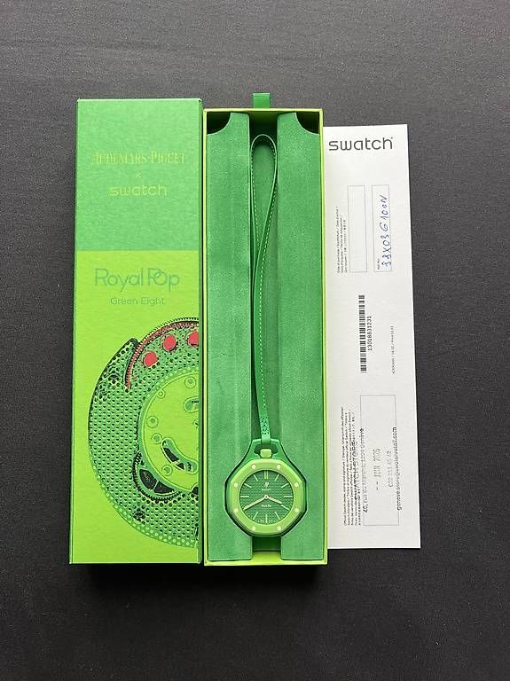 Uhren: Swatch x AP Royal Pop Green Eight – Gebraucht aus Thônex von luk_yx65