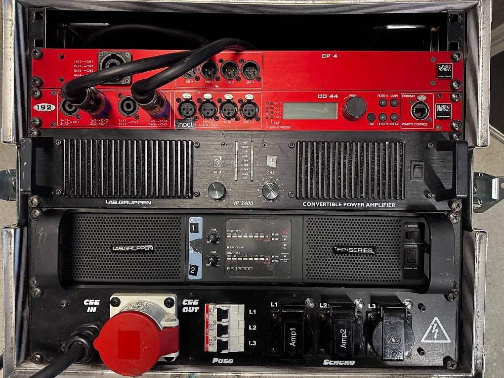 Kling & Freitag Casse acustiche: Grosses Kling & Freitag System Access T9 /T5 / B5 Komplett – Usato da Rotkreuz venduto da WyssSound 4