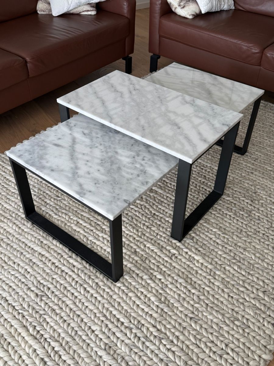 Tische: Couchtisch Marmor (2er-Set) – Gebraucht aus Gossau SG von Dezon