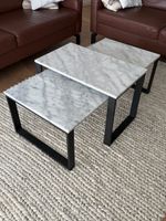 Couchtisch Marmor (2er-Set)