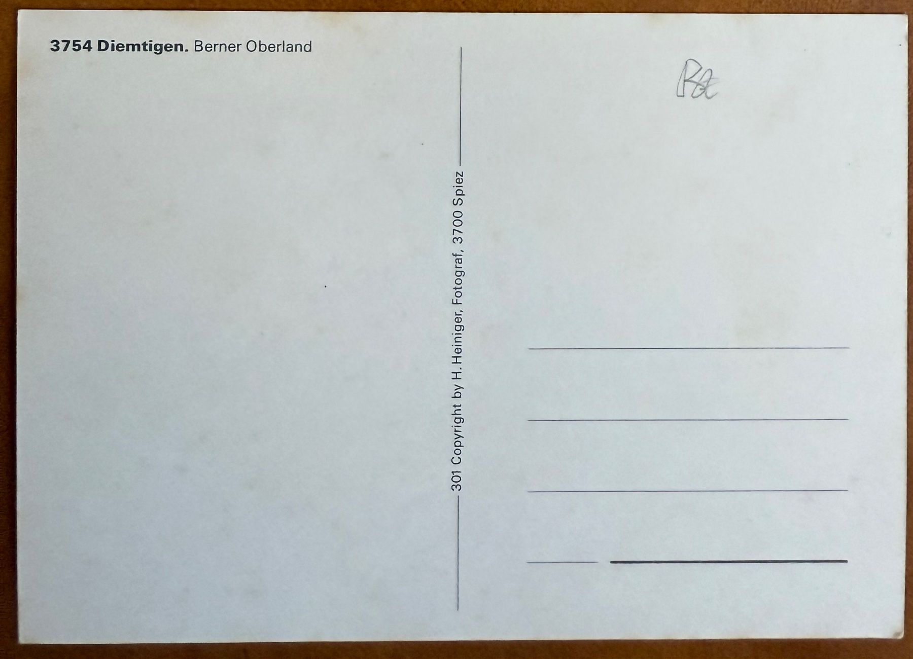 Cartoline postali: Diemtigen – Usato da Lutry venduto da Ediego 1
