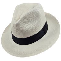 Echter Panama Hut Ecuador -Strohhut 59cm