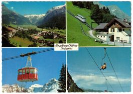 Engelberg - 4 Bild AK Trübsee