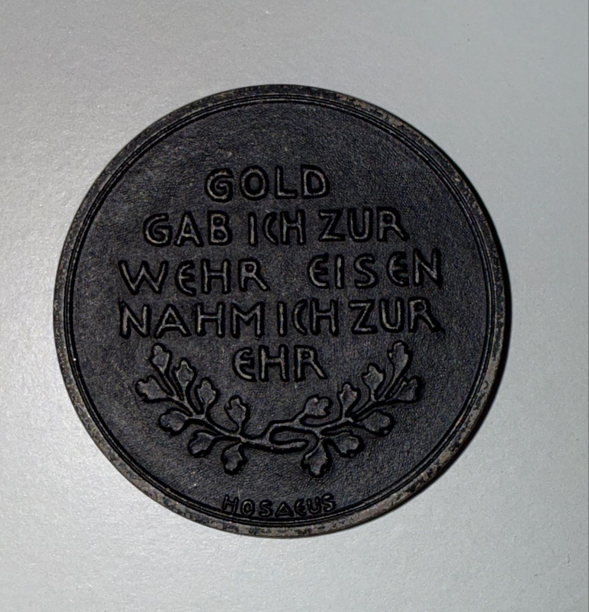 Medaglie: In Eiserner Zeit 1916 Münze – Usato da Goldach venduto da igwhitestar 1