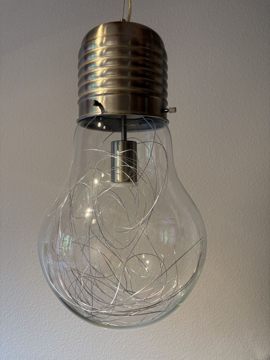 Lampadari & plafoniere: Dekorative Glühbirnen-Lampe mit Draht-Geflecht – Usato da Au ZH venduto da Samson84