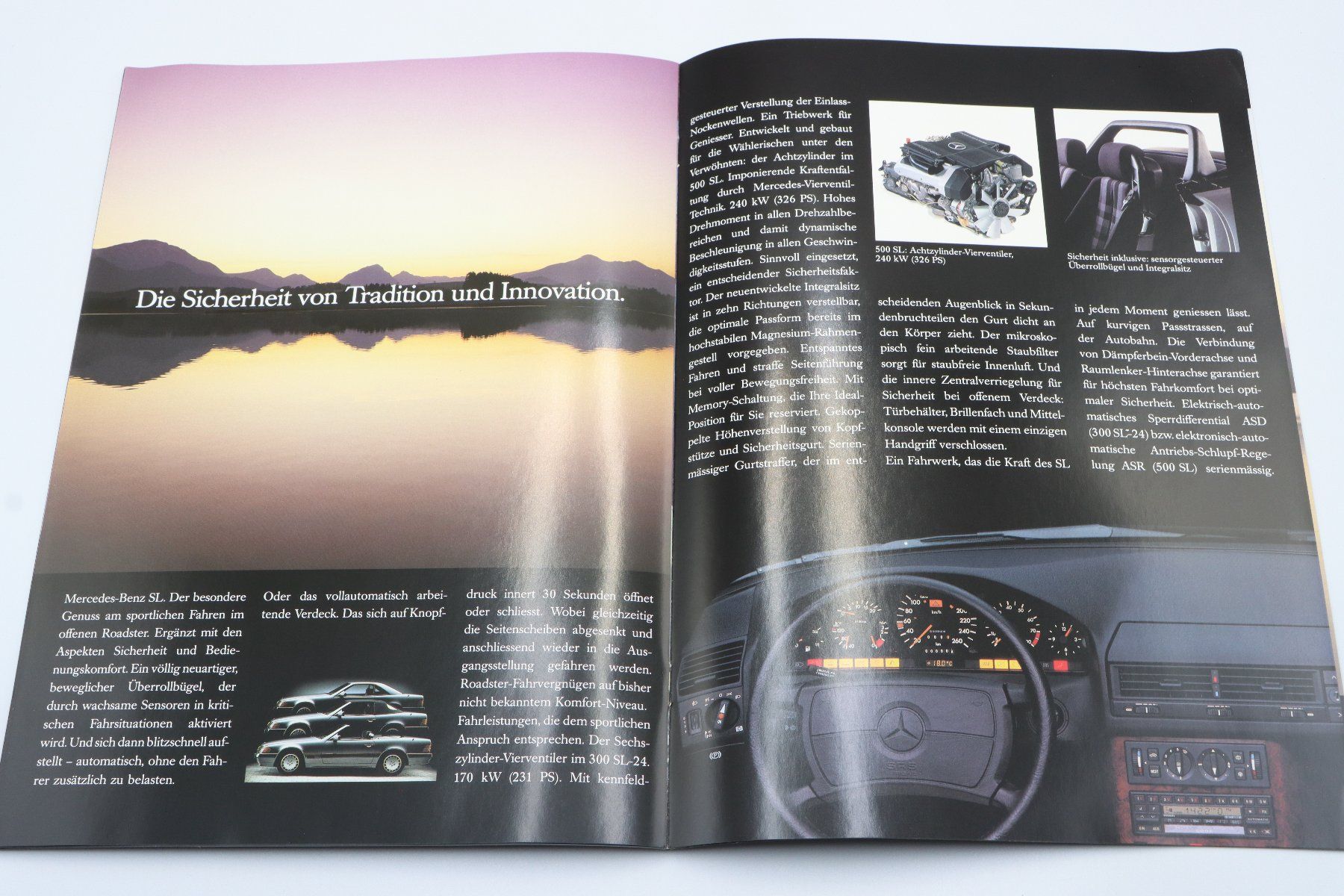 Mercedes-Benz Documents: Mercedes Modellprogramm 1989 Prospekt – D'occasion à Bühl b.Aarberg par Collectorpassions 5