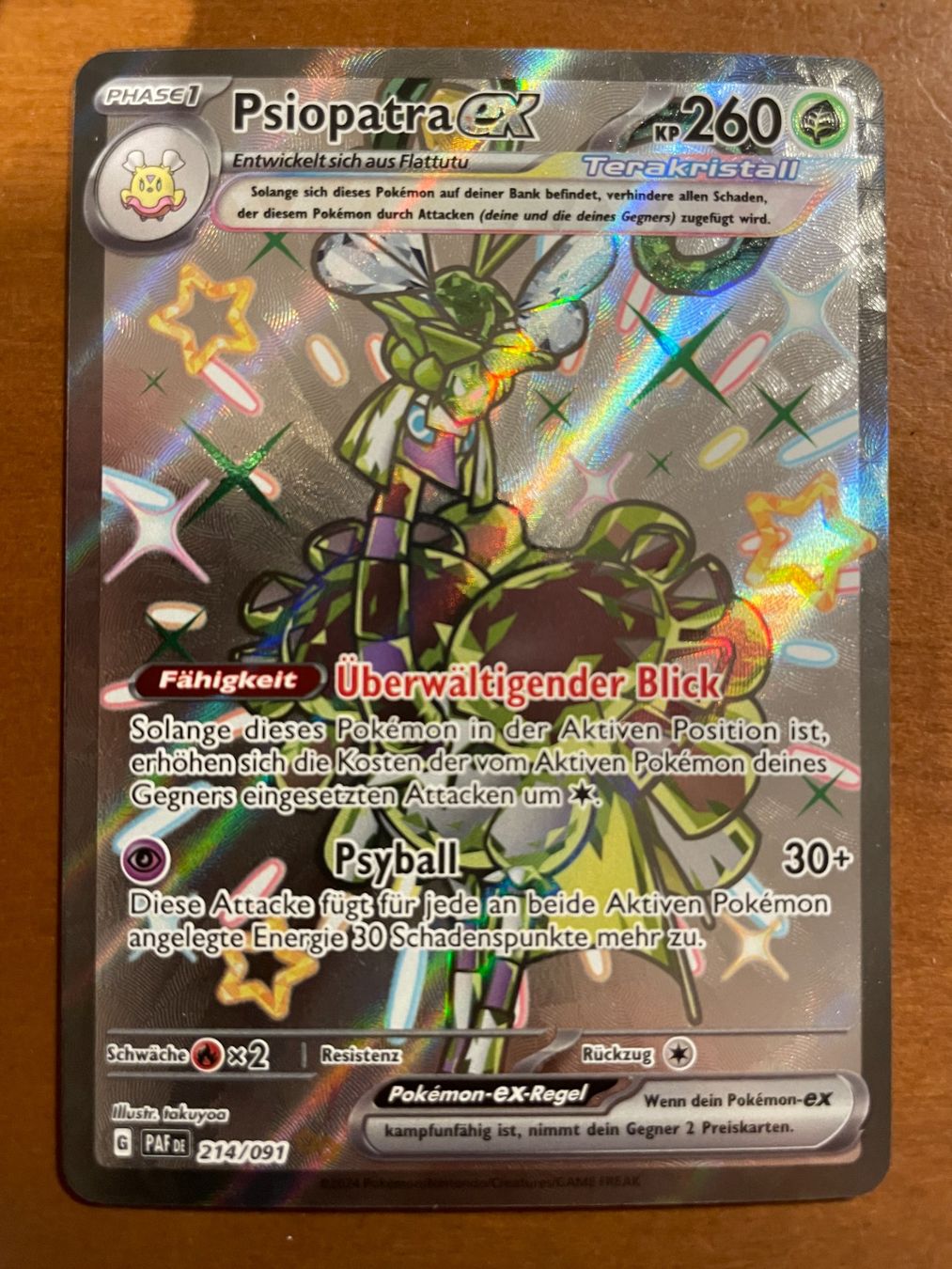 Pokémon Cartes à collectionner: Pokemon Psiopatra eX (Versand gratis) – Neuf (Voir description) à Chur par Angerson