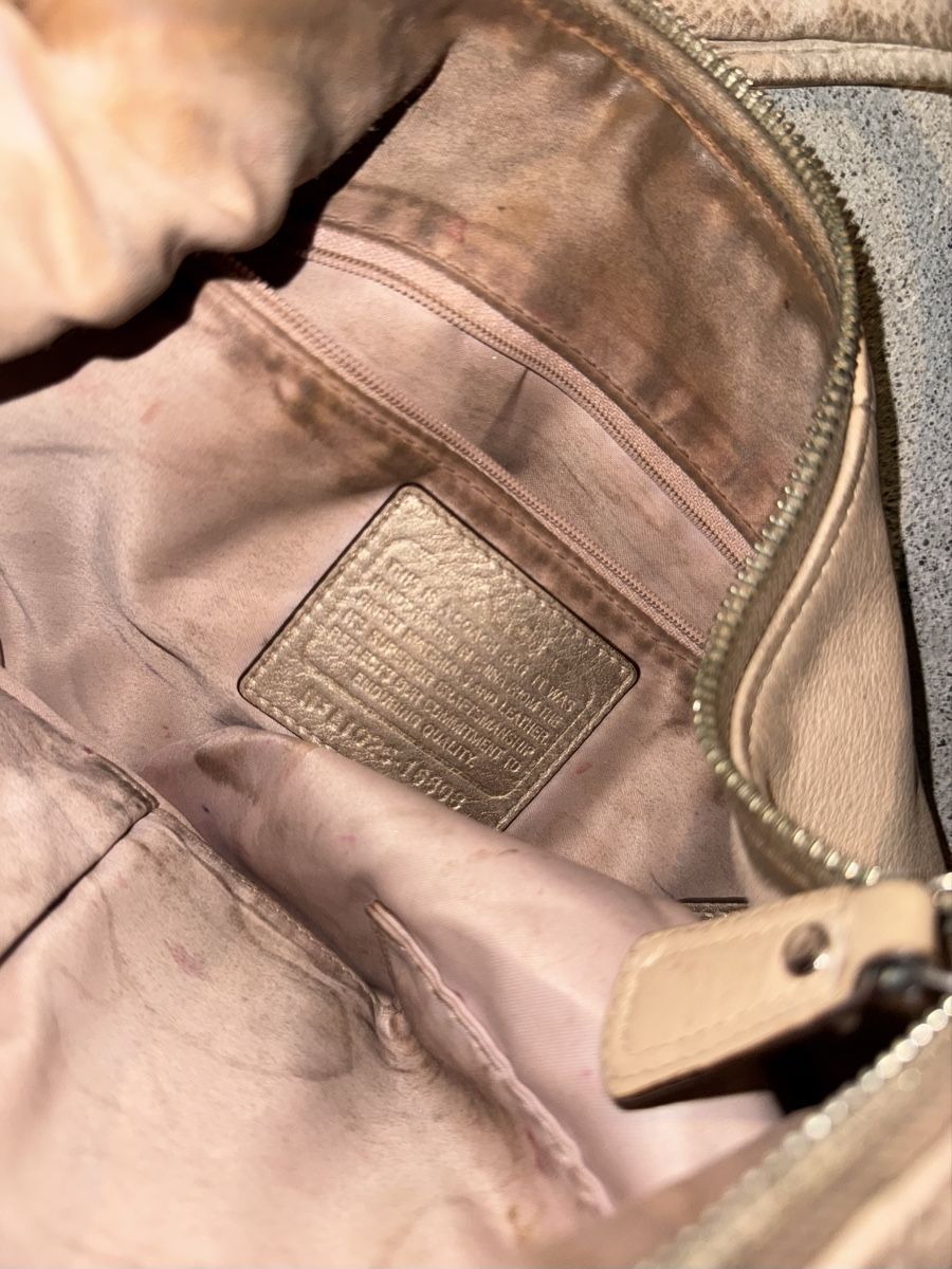 Coach Taschen für Damen: vintage coach bag beige  – Gebraucht aus Oberhofen Thun'see von 61archive 3