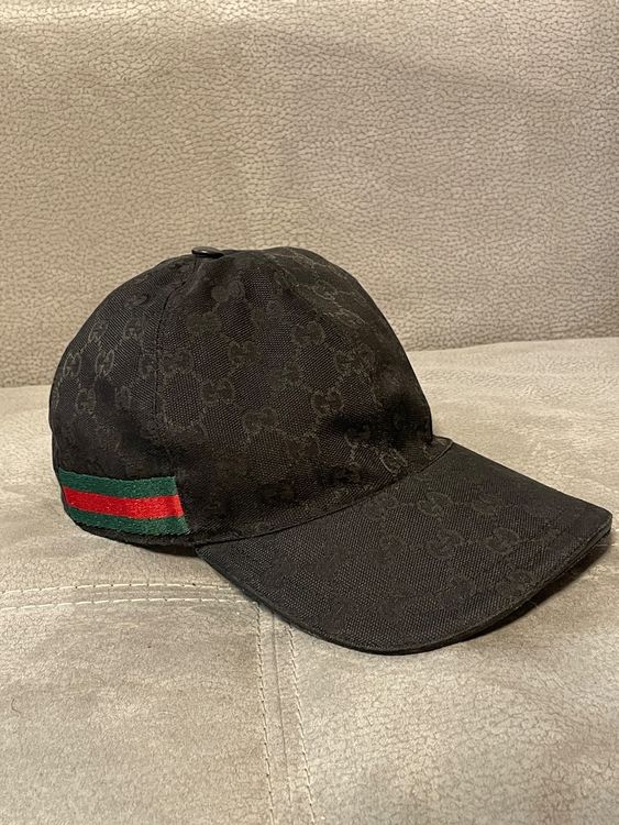 Original Gucci canvas baseball Cap mit Muster | Kaufen auf Ricardo