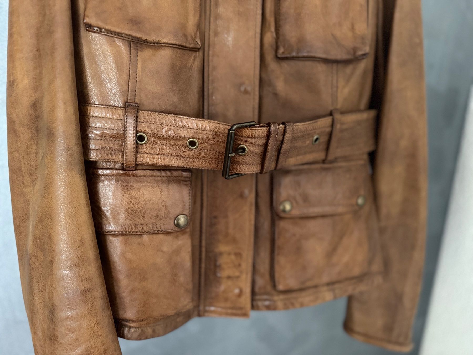 Belstaff Giacche: Belstaff Damen Lederjacke - Modell Triumph 2013 – Nuovo (secondo la descrizione) da Wohlen AG venduto da Freitag2015 4