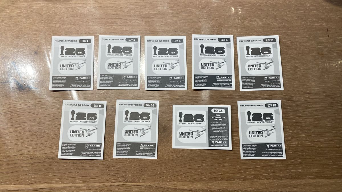 Panini Carte collezionabili: Panini Sticker - EGY 9 Stickers – Nuovo (secondo la descrizione) da Adliswil venduto da didoli 1