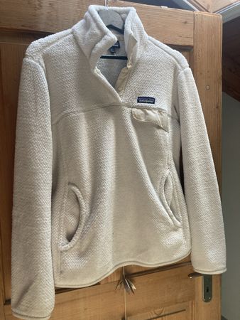 Patagonia Fleece Pullover beige Grösse M guter Zustand