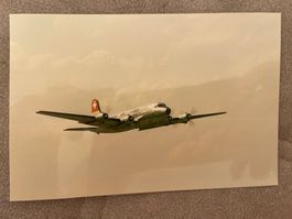 DC-4 Swiss Air Lines HB ILI 50 Jahre Transatlantik Jubiläum