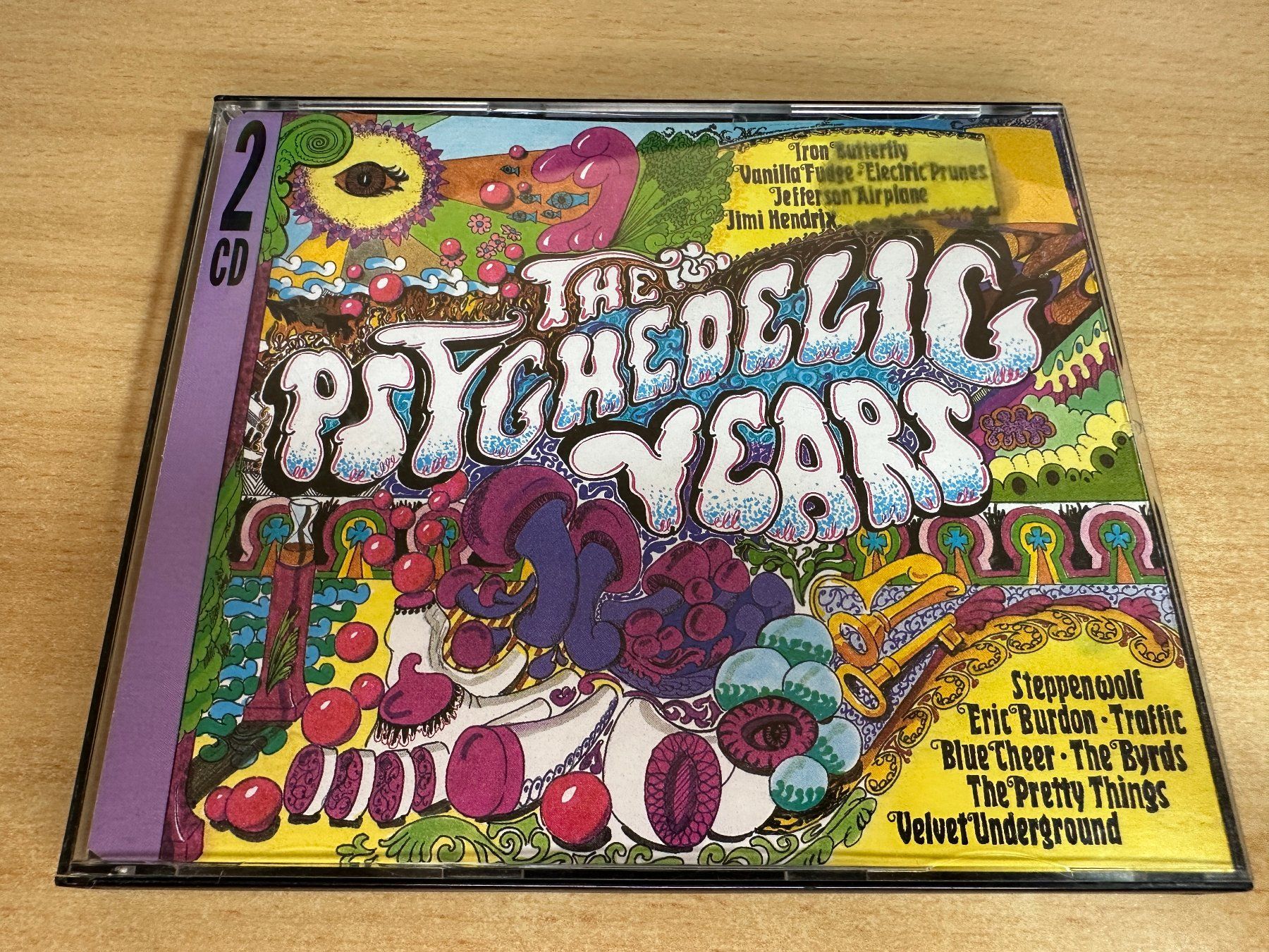CD: J3 Various – The Psychedelic Years - 2 CD – Usato da Rikon im Tösstal venduto da Alpenmutz