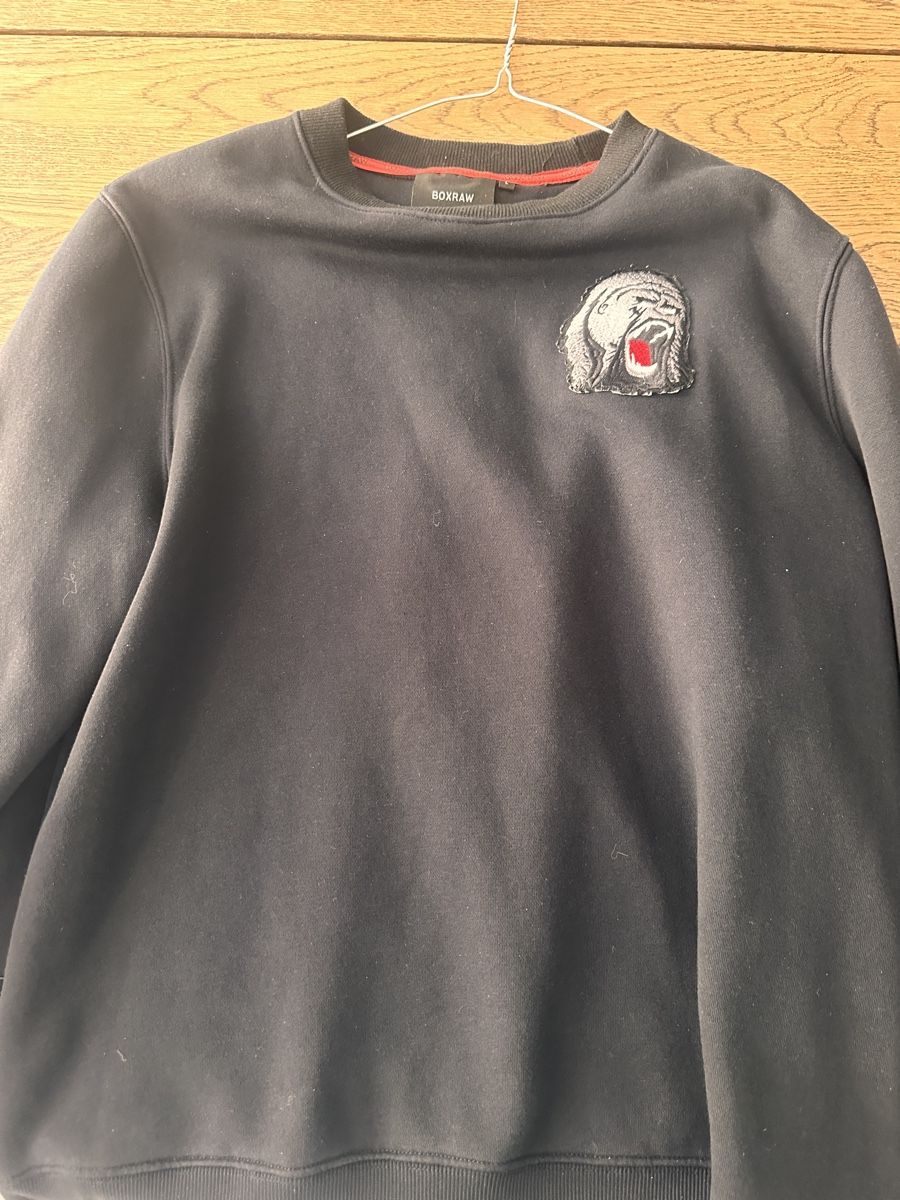 Pullover & Sweatshirts: Stylish BOXRAW Sweatshirt, Size L, Like New Condition! – Gebraucht aus Gattikon von 386ComicEmpire