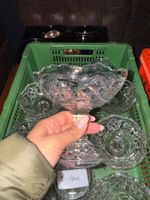Cristal d'art - 11Coupes décoratives vintage, lot avantageux