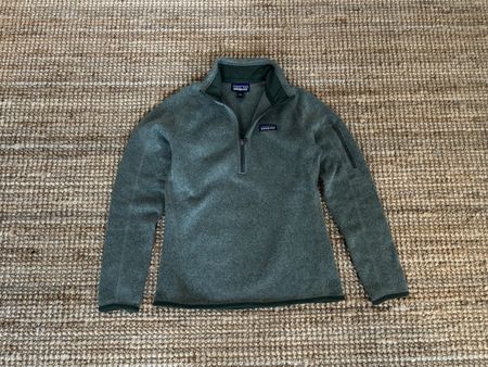 Top Patagonia Women’s Better Sweater 1/4-Zip Fleece Pullover